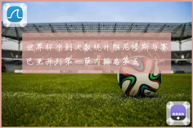 世界杯冲刺次数统计维尼修斯与赛巴里并列第一萨内排名第五